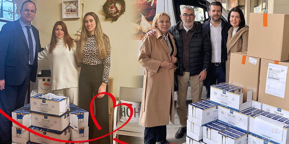 Interlife: Δωρεά 1,5 τόνου τροφίμων σε κοινωφελή ιδρύματα